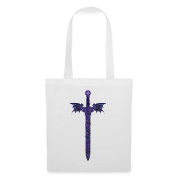 Rose Sword with Wings - Tote Bag - white - Front