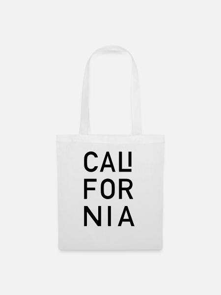 California - Stoffbeutel - Weiß