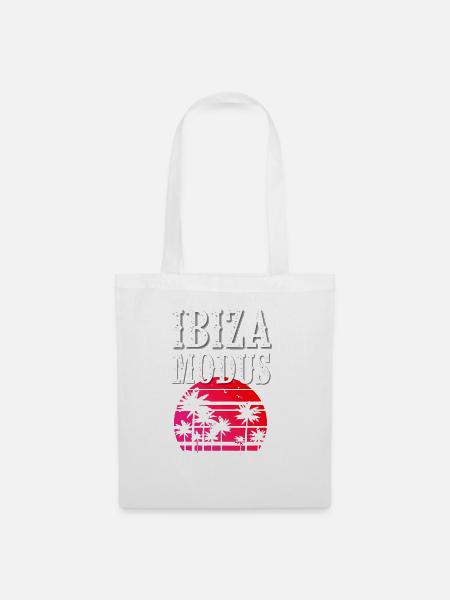 Ibiza Modus - Stoffbeutel - Weiß