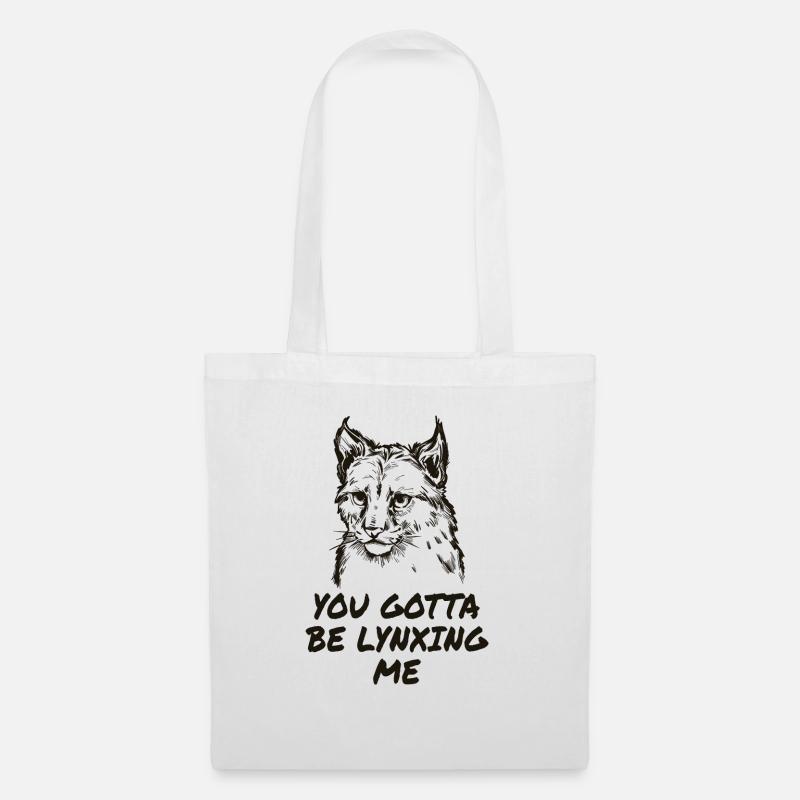 Lynx - Tote Bag - white