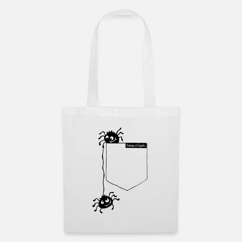 Arachnids - Tote Bag - white