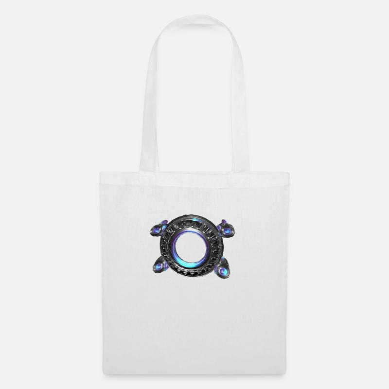 portail spatial - Sac en tissu - blanc
