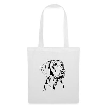 WEIMARANER Portrait Wilsigns hunting dog portrait - Tote Bag - white - Front