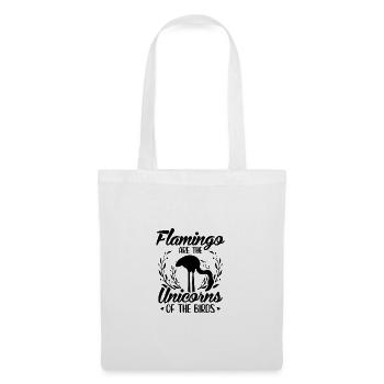 Flamingo Sayings | Bird Animals Flamingos Gifts - Tote Bag - white - Front