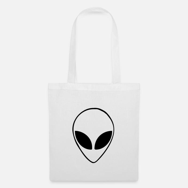 Tête étrangère - Sac en tissu - blanc