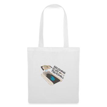 Cool Artist Brushing Is My Treadmill Painter Gift - Tote Bag - white - Front
