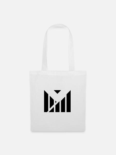 BMR-Logo transparent - Stoffbeutel - Weiß