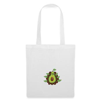 Avocat délicieux cadeau de nourriture saine - Sac en tissu - blanc - Devant