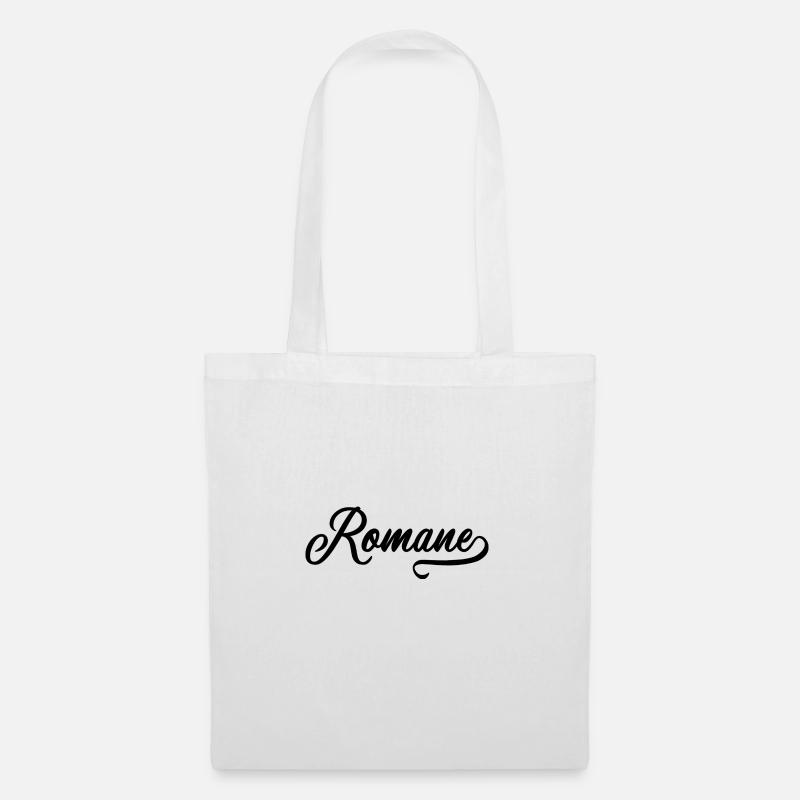 Romane - Vorname - Stoffbeutel - Weiß
