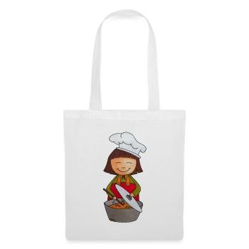 Madame Le Chef - Sac en tissu - blanc - Devant