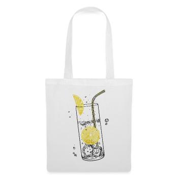 Zitronen Limonade Sommer Limo - Tote Bag - white - Front