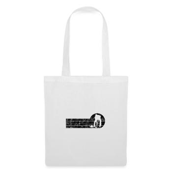Ice Curling Curler Curling Retro Gift - Tote Bag - white - Front