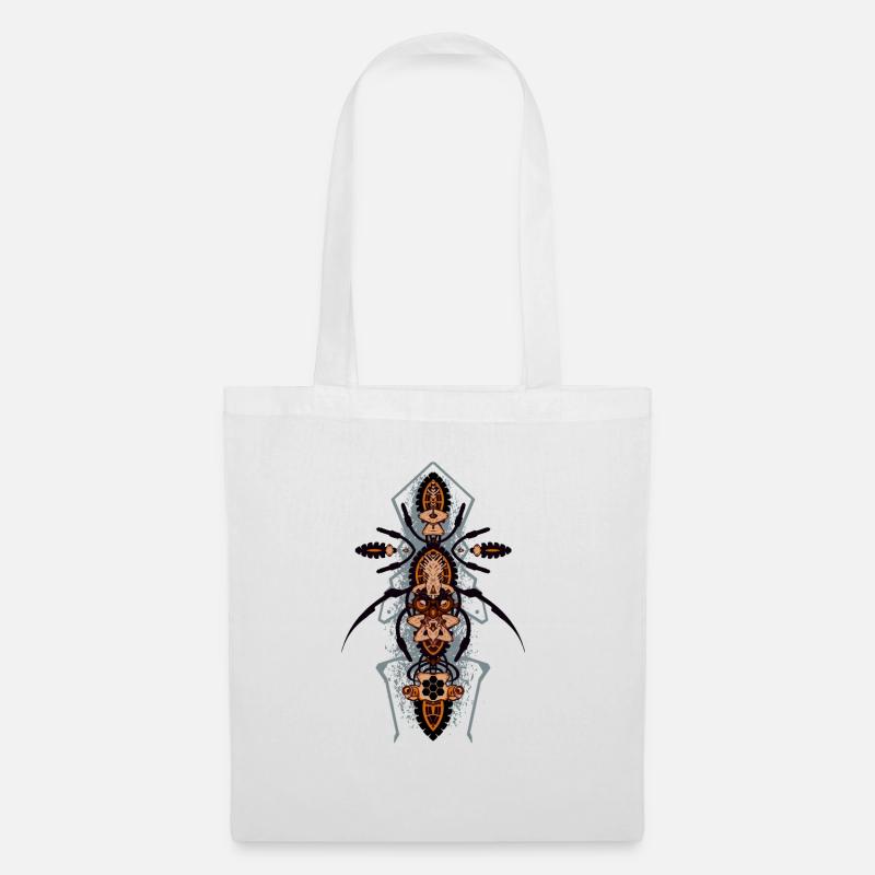 TECHNO INSECTE - Sac en tissu - blanc
