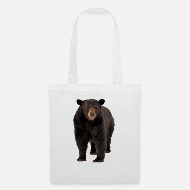 Brown bear - Tote Bag - white