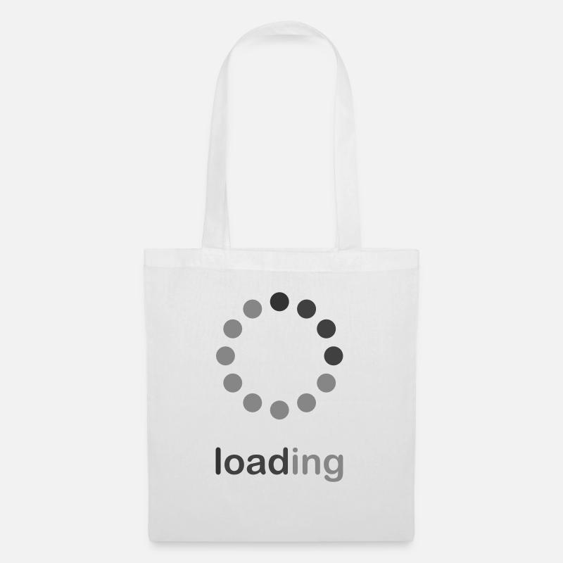 Please wait, I'm still Loading... - Stoffbeutel - Weiß