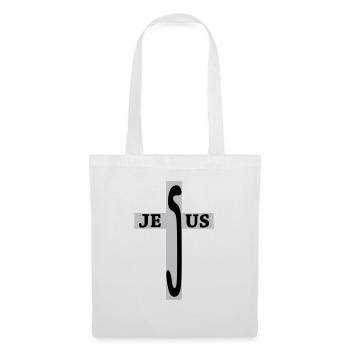 Jésus / Christianisme / Catholique - Sac en tissu - blanc - Devant