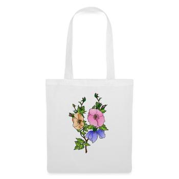 Flowers - Tote Bag - white - Front