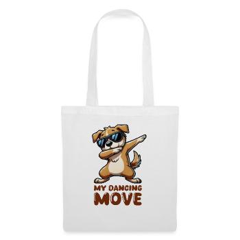 Dog Dabbing Comic - Tote Bag - white - Front