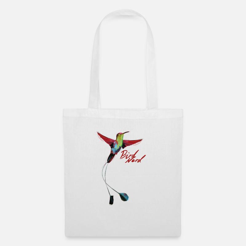 Bird Nerd - Stoffbeutel - Weiß