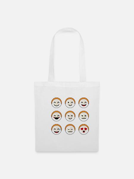 Sushi emotions - Stoffbeutel - Weiß