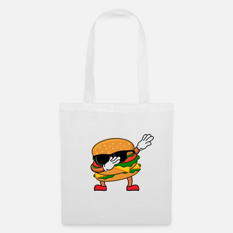 Dub burger - Tote Bag - white