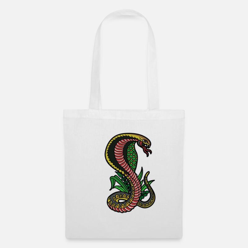 COBRA - Stoffbeutel - Weiß