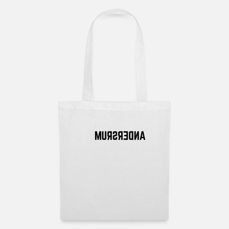 Andersrum anders als Andere | provokative Sprüche - Stoffbeutel - Weiß