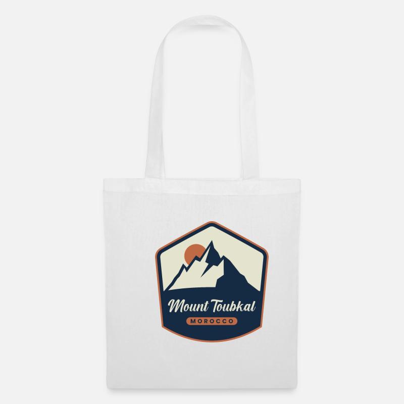 Mount Toubkal - Morocco - Tote Bag - white