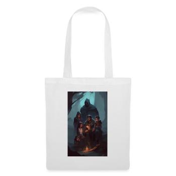 Contes familiaux de dark fantasy - Sac en tissu - blanc - Devant