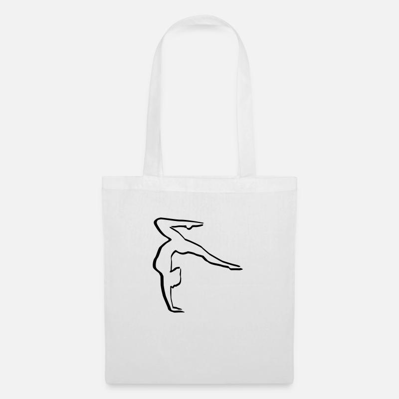 Gymnast, gymnast - Tote Bag - white