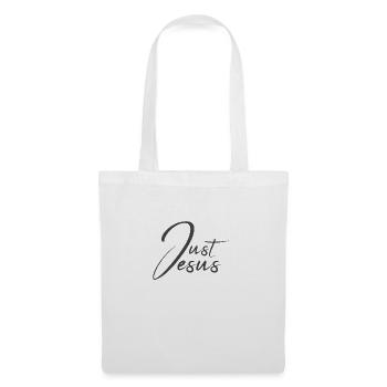 Conception chrétienne Juste Jésus - Sac en tissu - blanc - Devant