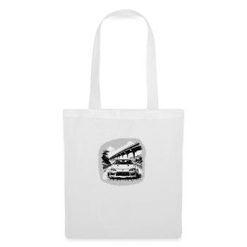 JDM Sportcar Tuning Driftcar Car Gift PS - Tote Bag - white - Front