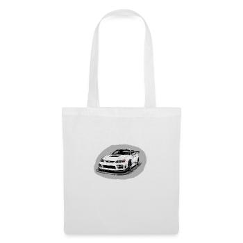 JDM Sportcar tuning Driftcar Voiture Cadeau PS - Sac en tissu - blanc - Devant