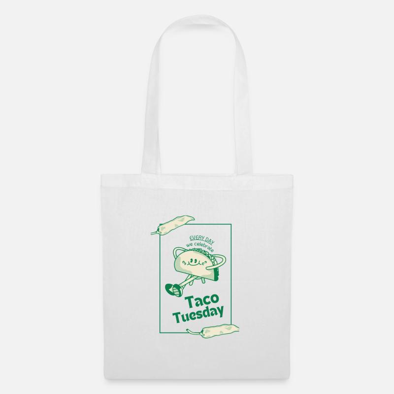Taco Tuesday is Everyday - Stoffbeutel - Weiß
