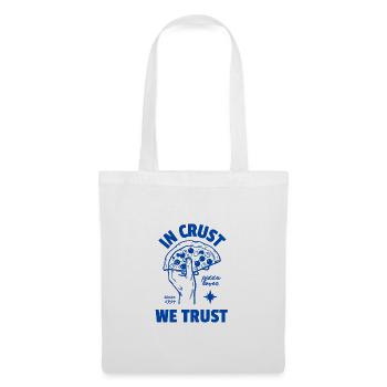 In Crust we Trust - Tote Bag - white - Front