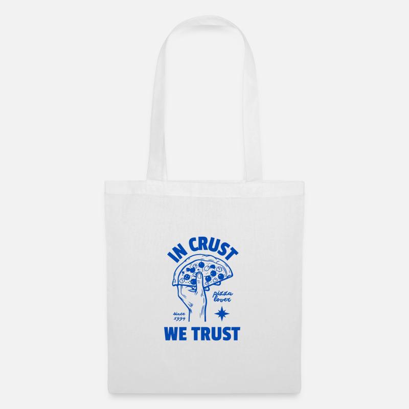 In Crust we Trust - Tote Bag - white
