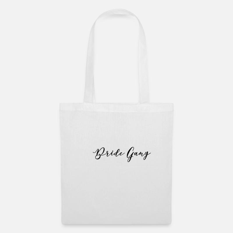 Junggesellinnenabschied JGA Braut Geschenk - Stoffbeutel - Weiß