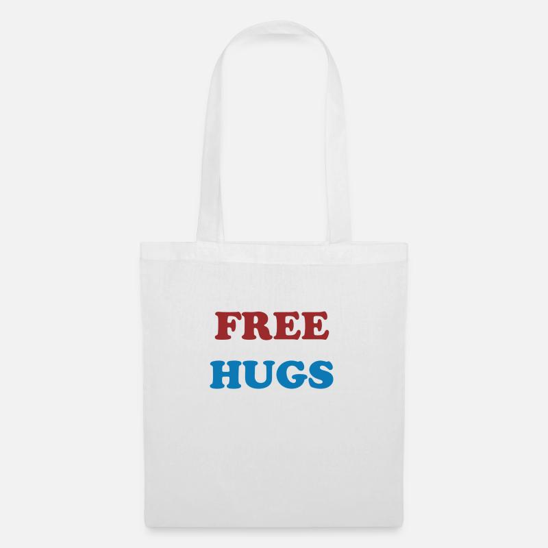 FREE HUGS - Tote Bag - white