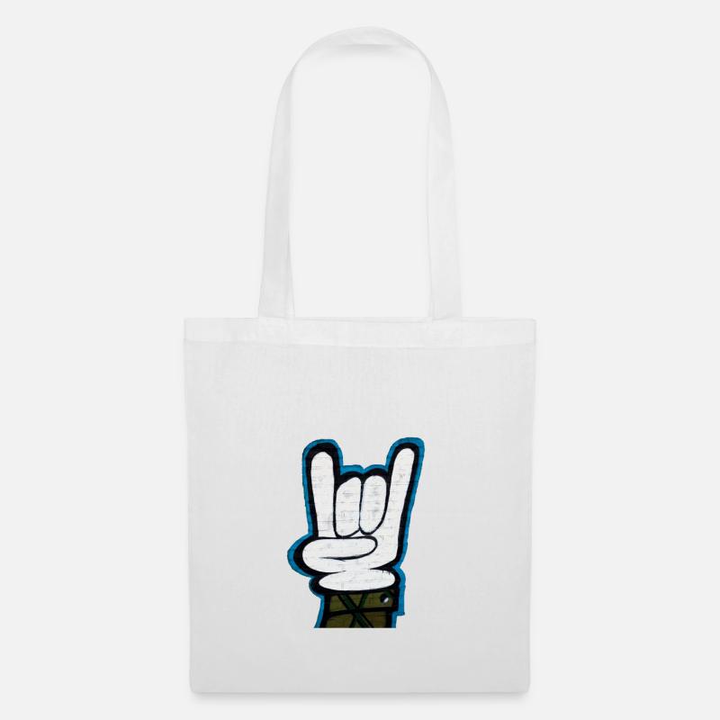 graffiti - Tote Bag - white