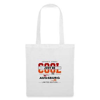 Augsburg Meine Stadt Cool I Love Reise Tour - Stoffbeutel - Weiß - Vorne