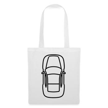 Auto - Stoffbeutel - Weiß - Vorne
