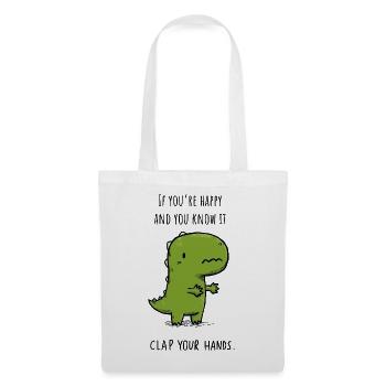 Clapp your hands - Tote Bag - white - Front