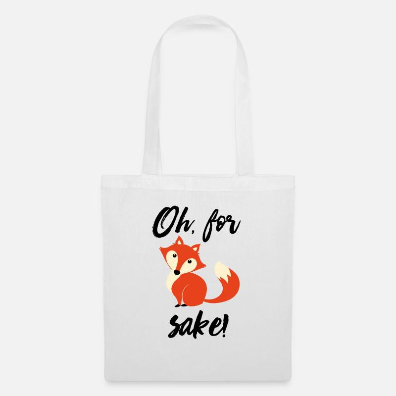 Oh, for sake! - Stoffbeutel - Weiß