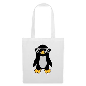 Sunglasses Penguin cool design - Tote Bag - white - Front
