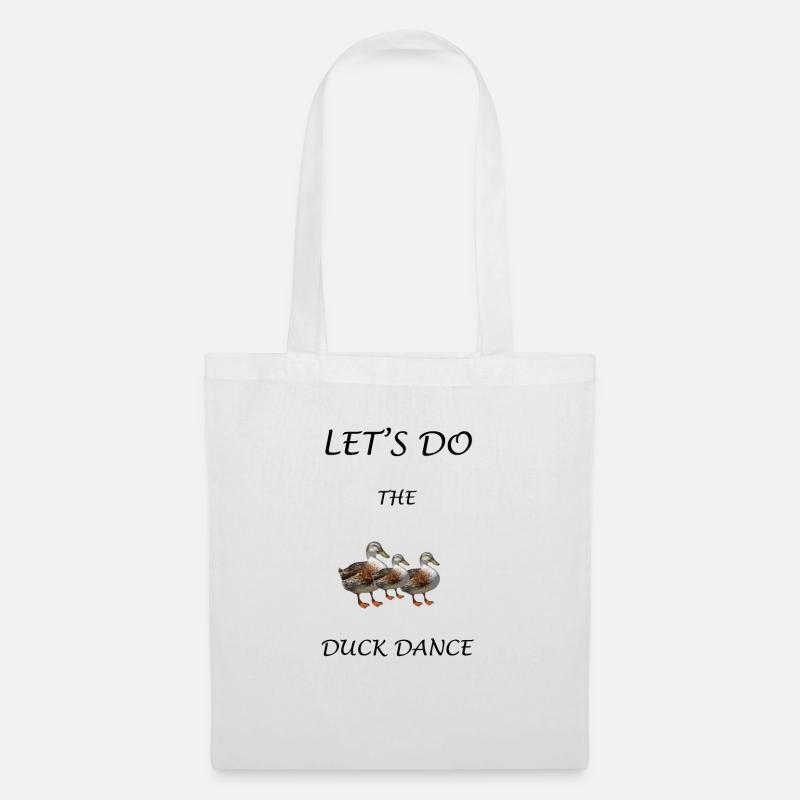 Duck Dance - Tote Bag - white