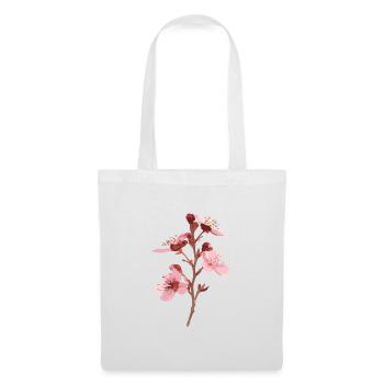 Cherry blossoms pink sakura flowers - Tote Bag - white - Front