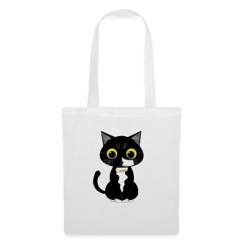 Cosmos cat - Tote Bag - white - Front