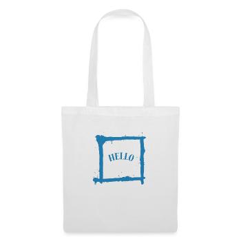 Minimalist Greeting - Tote Bag - white - Front
