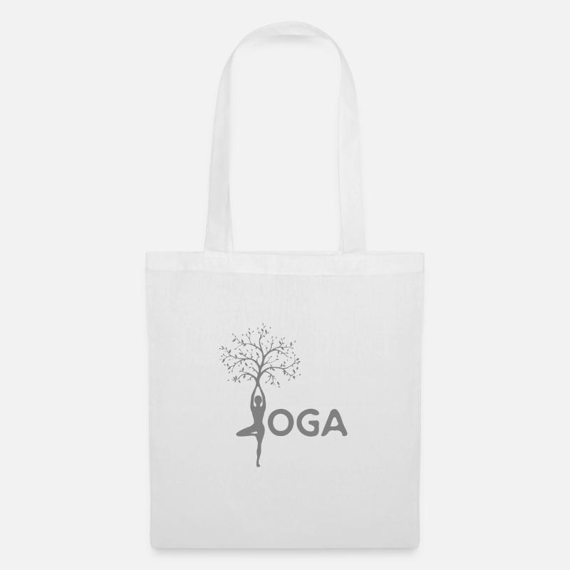 YOGA - Stoffbeutel - Weiß
