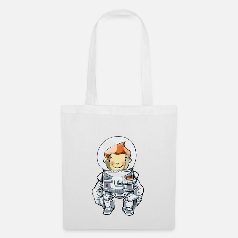 Junger Astronaut - Stoffbeutel - Weiß